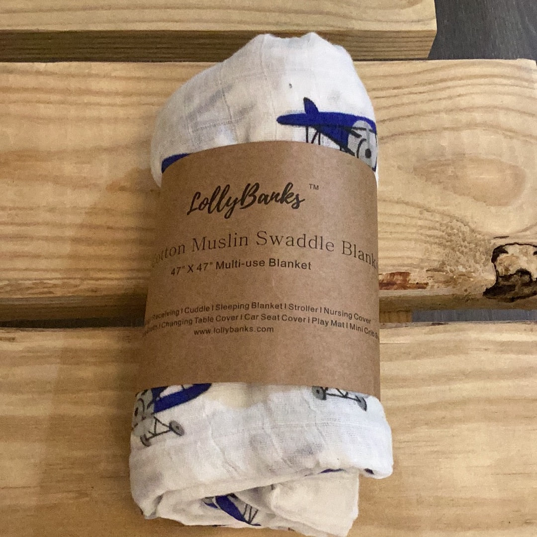 Cotton Muslin Swaddle Blanket